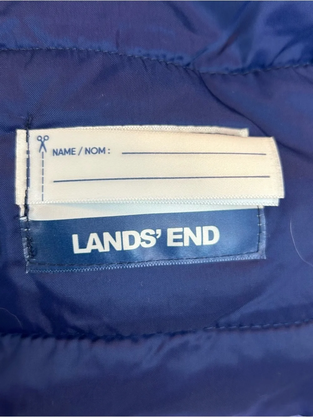 Lands End Galaxy Zip Up Coat